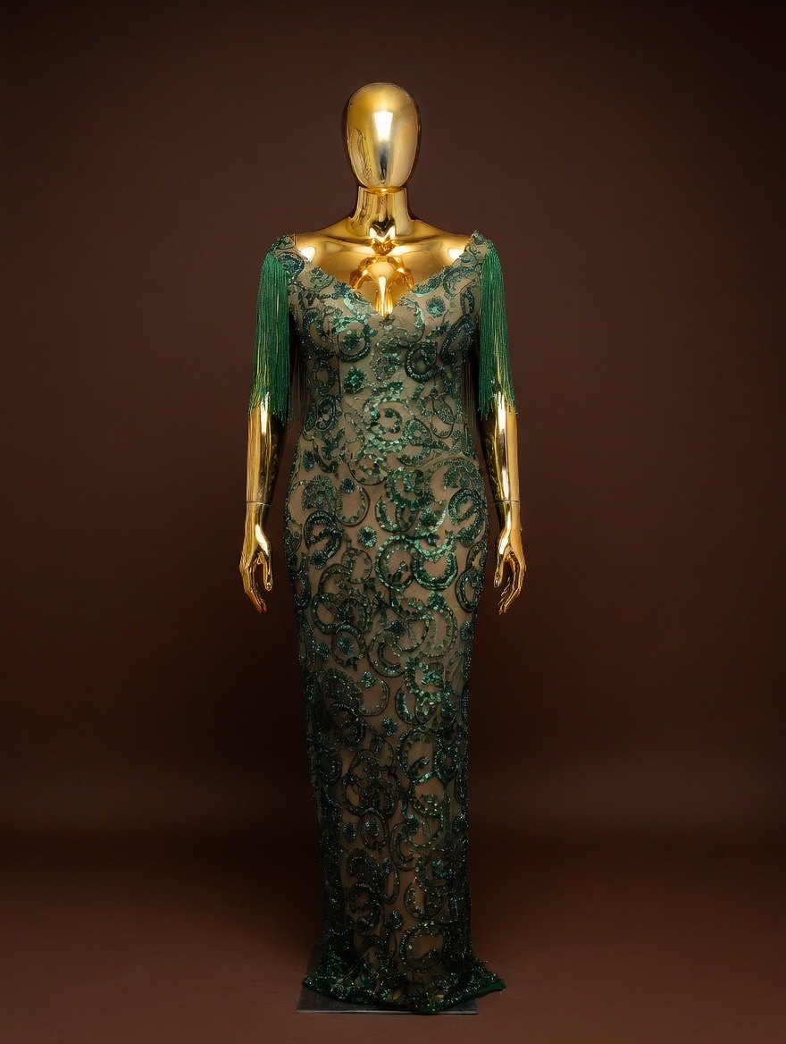 Emerald Essence dress