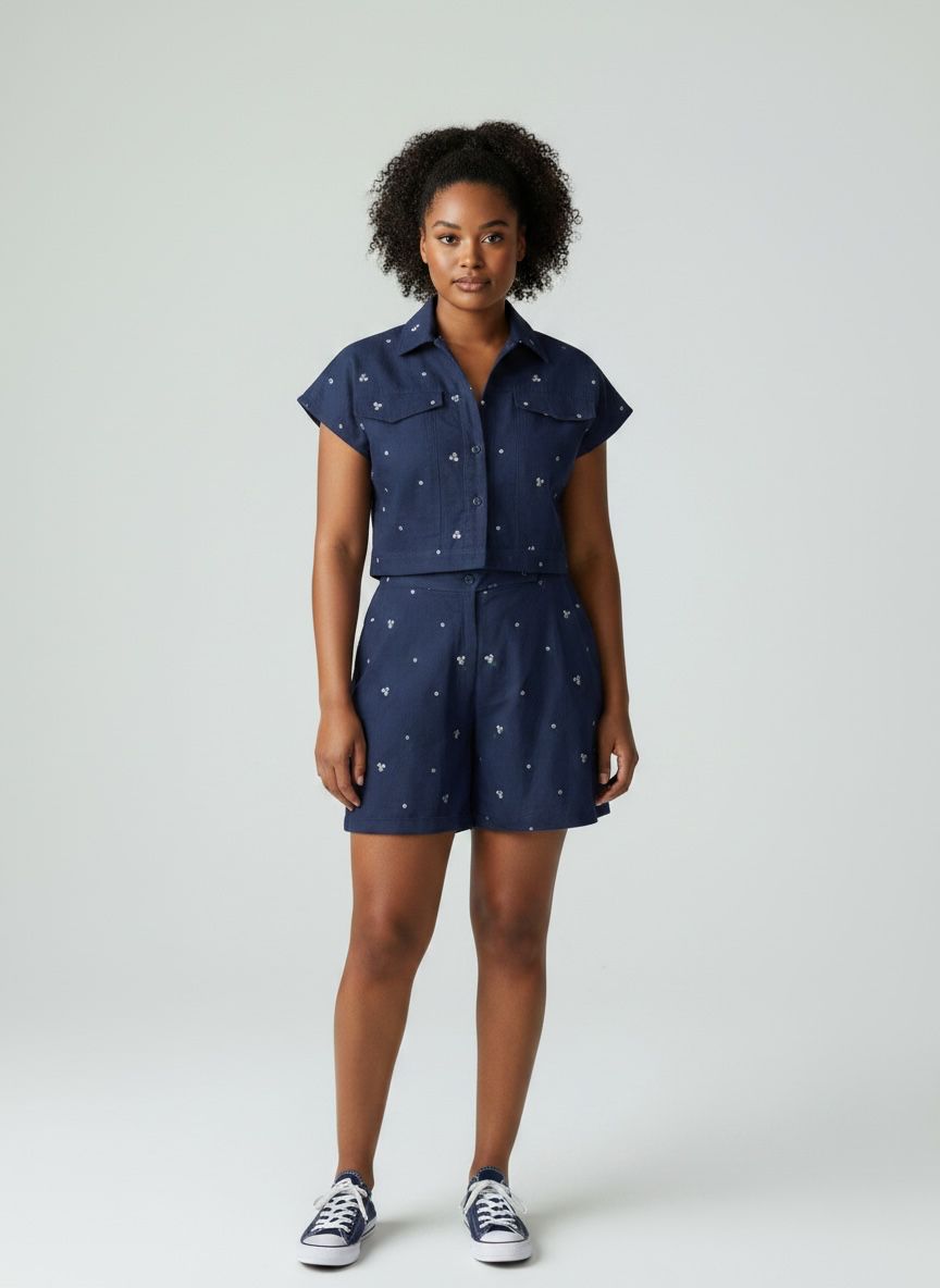 LW44: The Denim-Dot set